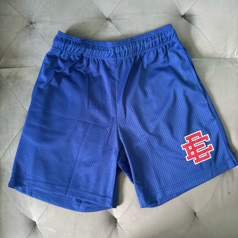 New Eric Emanuel EE Basic Short Blue Size L